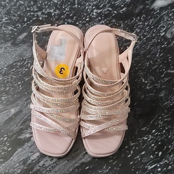 BRAND NEW STEVE MADDEN GLITTER (Little Kid/Big Kid) SANDAL - Picture 4 of 16